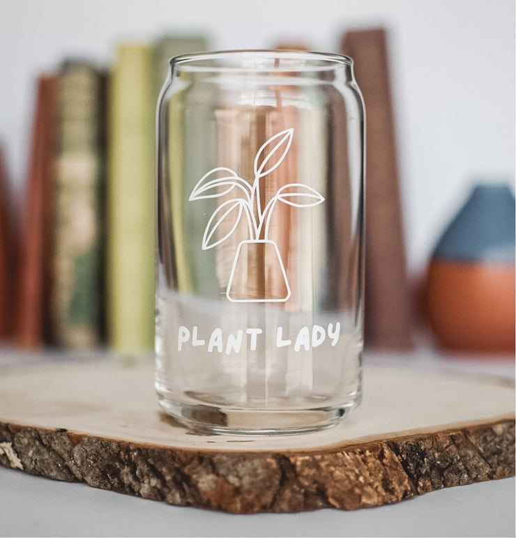 Plant Lady Glass